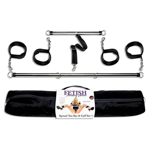 Set Spread-em Bar and Cuff Negru Set Spread-em Bar and Cuff Negru pe Denysa.ro
