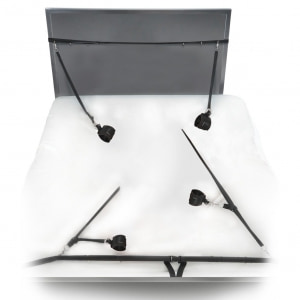 Set Ultimate Bed Restraint Fetish Fantasy Series Negru Set Ultimate Bed Restraint Fetish Fantasy Series Negru pe Denysa.ro