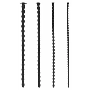 Silicone Spiral Plug Set Advanced Urethral Sounding Negru Silicone Spiral Plug Set Advanced Urethral Sounding Negru pe Denysa.ro