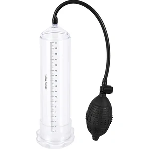 Pompa Pentru Marire Penis Usoara De Folosit Pompa Penis Cilindru Transparent 22 Cm