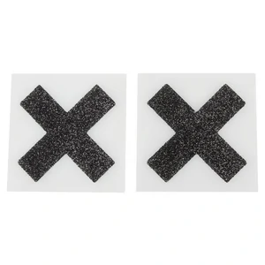 Stickere Pentru Sfârcuri Model X Negru Stickere Pentru Sfârcuri Model X Negru pe Denysa.ro