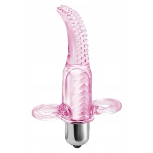 Vibro Finger Inel Vibratii 10 Moduri Stimulator Clitoridian Discret Pentru Cuplu