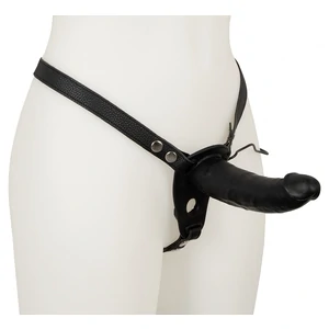 Strap On Cu Vibrații Double Thruster Negru Strap On Cu Vibrații Double Thruster Negru pe Denysa.ro