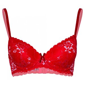 Sutien Daring Intimates Demi Floral Lace Roșu Sutien Daring Intimates Demi Floral Lace Roșu pe Denysa.ro