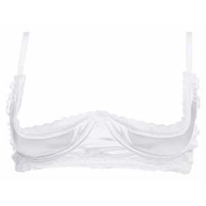 Sutien Half Cup Amorable Alb Sutien Half Cup Amorable Alb pe Denysa.ro