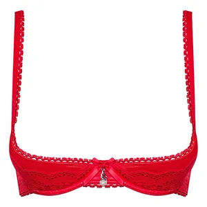 Sutien Obsessive Lovica Half Roșu Sutien Obsessive Lovica Half Roșu pe Denysa.ro