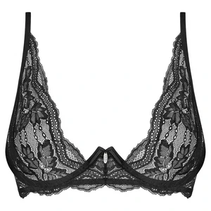 Sutien Fixare Predictibila Pentru Toata Ziua Sutien Dantela Negru Cu Cupa Conturata