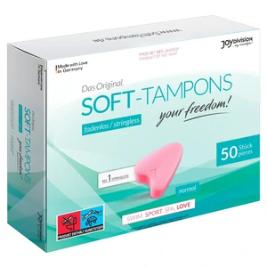 Tampoane Fara Fir Pentru Inot Si Sauna Tampoane Interne Original Soft Normal 50buc Joy Division