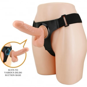 Pretty Love Tom — Ham Reglabil cu Dildo Realist 20 cm Pretty Love Tom — Ham Reglabil cu Dildo Realist 20 cm pe Denysa.ro