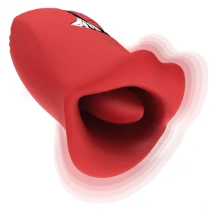 TOYJOY The Kisser Stimulator Roșu TOYJOY The Kisser Stimulator Roșu pe Denysa.ro