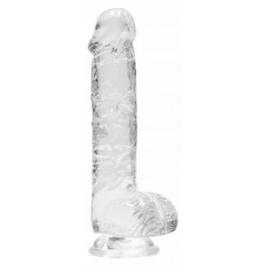 Ultra Realistic 17cm Cu Testicule Transparent Ultra Realistic 17cm Cu Testicule Transparent pe Denysa.ro