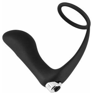 Vibrator Anal Cu Inel Black Velvets Negru Vibrator Anal Cu Inel Black Velvets Negru pe Denysa.ro