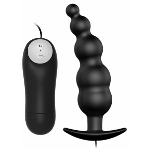 Vibrator Anal Plăcere Copleșitoare Telecomandat Negru Vibrator Anal Plăcere Copleșitoare Telecomandat Negru pe Denysa.ro