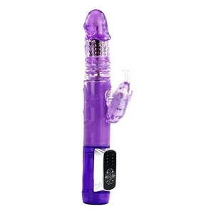 Vibrator Butterfly Prince Rabbit 24cm Mov Vibrator Butterfly Prince Rabbit 24cm Mov pe Denysa.ro