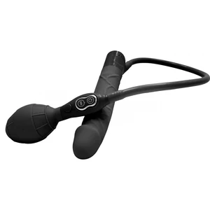 Vibrator Gonflabil Negru Seven Creations Vibrator Gonflabil Pentru Stimulare Vaginala