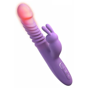 Vibrator Cu 9 Tipuri De Vibratii Vibrator Iepuras Cu Incalzire Usb