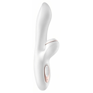 Vibrator Iepuraș Satisfyer Profesional Punctul G Alb Vibrator Iepuraș Satisfyer Profesional Punctul G Alb pe Denysa.ro