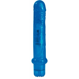 Vibrator Jammy Jelly Fresh Glitter Albastru Vibrator Jammy Jelly Fresh Glitter Albastru pe Denysa.ro