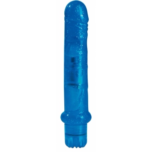 Vibrator Jammy Jelly Fresh Glitter Albastru Vibrator Jammy Jelly Fresh Glitter Albastru pe Denysa.ro