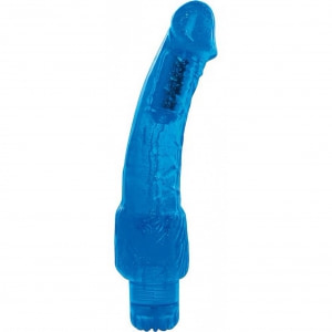 Vibrator Jelly Rezistent Apa Dus Vibrator Cu Alimentare Baterii Aa