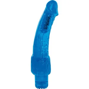 Vibrator Jelly Puzzling Glitter Albastru Vibrator Jelly Puzzling Glitter Albastru pe Denysa.ro