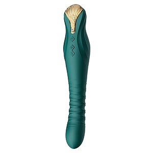 Vibrator King Thruster Verde Vibrator King Thruster Verde pe Denysa.ro