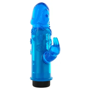 Vibrator Mini Rabbit 14cm Albastru Vibrator Mini Rabbit 14cm Albastru pe Denysa.ro