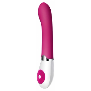 Vibrator Curbat Pentru Punct G Din Silicon Vibrator Pretty Love Daniel Pentru Punct G Roz