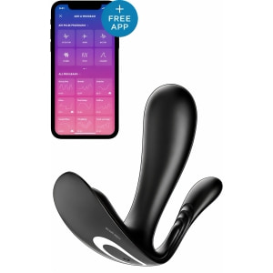 Vibrator Punctul G Top Secret Negru Vibrator Punctul G Top Secret Negru pe Denysa.ro