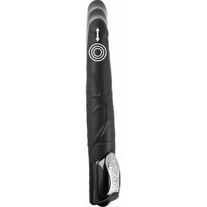 Vibrator Push Thrusting Negru Vibrator Push Thrusting Negru pe Denysa.ro