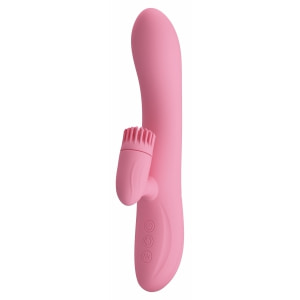 Rabbit Chris Rotativ Reîncărcabil cu Limbă și Braț Pentru Clitoris Roz Rabbit Chris Rotativ Reîncărcabil cu Limbă și Braț Pentru Clitoris Roz pe Denysa.ro