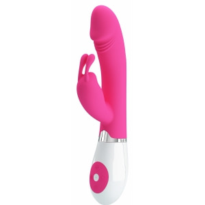 Vibrator Rabbit cu Voce Pretty Love Gene Roz Vibrator Rabbit cu Voce Pretty Love Gene Roz pe Denysa.ro
