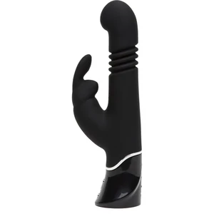 Vibrator Rabbit Reincarcabil Usb Vibrator Rabbit Punctul G Negru Silicon