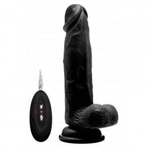 Vibrator Realistic Penis 20cm Negru Vibrator Realistic Penis 20cm Negru pe Denysa.ro