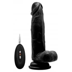 Vibrator Realistic Penis 20cm Negru Vibrator Realistic Penis 20cm Negru pe Denysa.ro