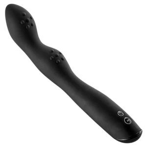 Vibrator Cu 7 Moduri De Vibratie Anal Vibrator Negru Rebel Pentru Prostata Barbati