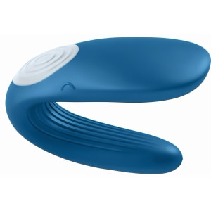Vibrator Satisfyer Cuplu Partner Whale Albastru Vibrator Satisfyer Cuplu Partner Whale Albastru pe Denysa.ro