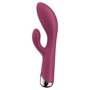 Vibrator Satisfyer Spinning Rabbit 1 Roșu Vibrator Satisfyer Spinning Rabbit 1 Roșu pe Denysa.ro