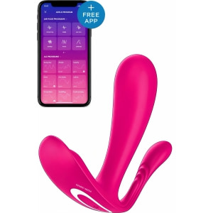 Vibrator Satisfyer Top Secret Plus Roz Vibrator Satisfyer Top Secret Plus Roz pe Denysa.ro