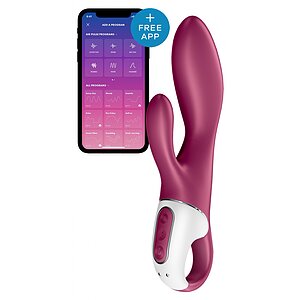 Vibrator Smart Cu Încălzire Heated Satisfyer Roșu Vibrator Smart Cu Încălzire Heated Satisfyer Roșu pe Denysa.ro