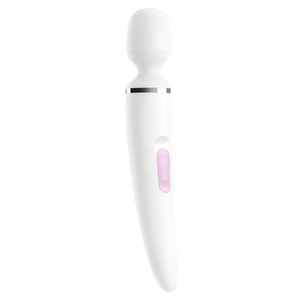 Vibrator Wand Women Satisfyer Alb Vibrator Wand Women Satisfyer Alb pe Denysa.ro