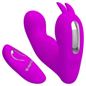 Josephine Vibrator Dublu Pentru Punctul G și Clitoris Mov Josephine Vibrator Dublu Pentru Punctul G și Clitoris Mov pe Denysa.ro