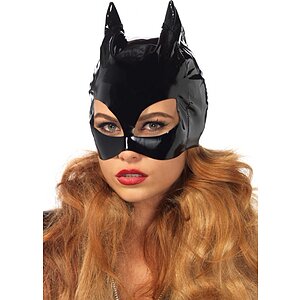 Vinyl Cat Woman Mask Negru Vinyl Cat Woman Mask Negru pe Denysa.ro