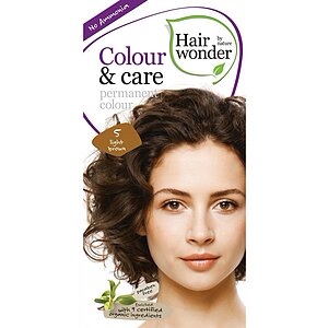 Vopsea par naturala Colour Care 5 Light Brown Hairwonder