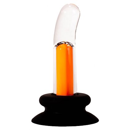 Anal Plug X-MEN 10 Speeds Vibrating Punct G Portocaliu