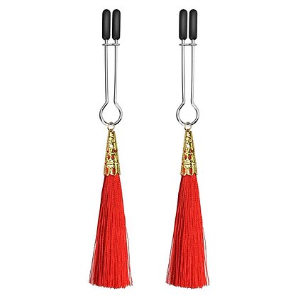 Cleme Sfarcuri Glamour Tassel Rosu