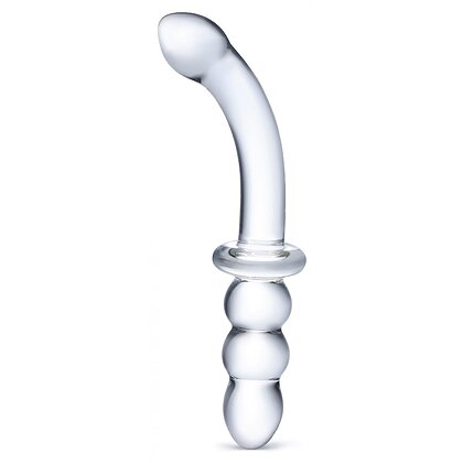 Dildo Ribbed Punctul G Transparent