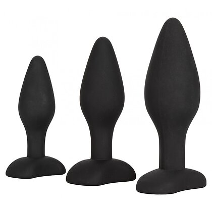 Set Anal Silicone Exerciser Negru