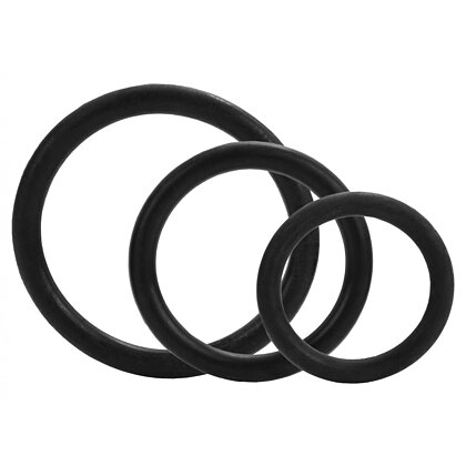 Tri-Rings Negru