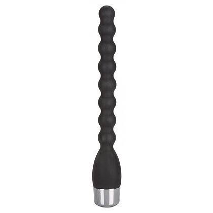 Vibrating Silicone Bendie Power Probe Negru